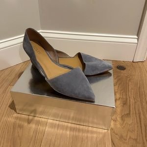 J. Crew Zoe Sueded D'Orsay Flats